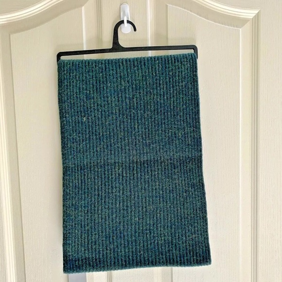 Topman Wool Scarf (Deep Green) - Picture 3 of 5